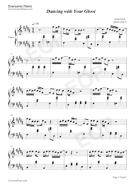 Dancing With Your Ghost Tiktok Hot Song Stave Preview