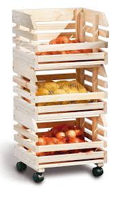 Caisses En Bois Massif Sur Roulettes Meuble Rangement Cuisine Cagette Bois Meuble Cuisine