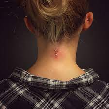 2x Microdermal Piercing Lavistys Dermal Anchor Made By Cherryann Microdermal Piercing Ear Tattoo Behind Ear Tattoo