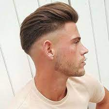 Sides and back are short while the top keeps a little hair with a blunt straight bang. 35 Best Hairstyles For Men With Straight Hair 2021 Guide Faded Hair Straight Hairstyles Long Hair Styles Men