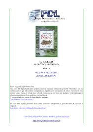 We would like to show you a description here but the site won't allow us. 02 O Leao A Feiticeira E O Guarda Roupa Cslewis Livro Completo Docsity