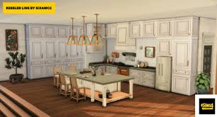 Sims 4 beds sims 4 kitchen sims 4. Kessler Kitchen By Sixam Cc Liquid Sims