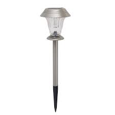 Solar powered lights in the garden look great and help save money on your power bill. Arlec Led Stainless Steel Glass Tier Solar Path Light Solar Lights Garden Solar Path Lights Solar Lawn Lights