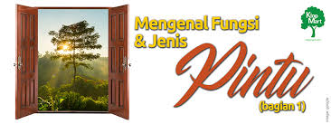 Hampir semua rumah menggunakan pintu ayun karena engsel lebih mudah untuk di pasang. Jenis Jenis Pintu Berdasarkan Cara Membukanya Klopmart