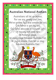 The anthem will no longer refer to. Lesson Zone Au Australian National Anthem