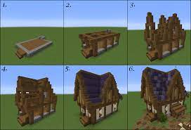Add the doors · step 4: Here Are The Steps I Use To Build A Structure Based Off Real Timber Framing Techniques Description In The Comments Minecraft