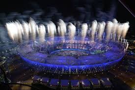 Vista general del estadio olímpico de tokio que. Magestuosa Inauguracion De Los Juegos Olimpicos Londres 2012 Chicago Tribune
