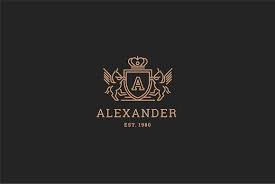 Letter A Heraldry Royal Logo Royal Logo Vintage Logo Design Crest Logo