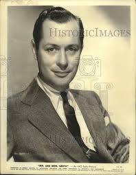 1946 Press Photo Robert Montgomery in "Mr and Mrs Smith" Bluehouse