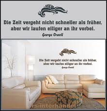 Wandtattoo Spruch Die Zeit Vergeht Wandtattoo Und Glasaufkleber