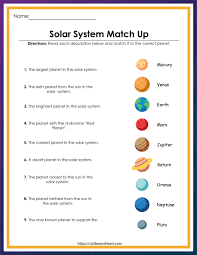 Free Solar System Worksheets For Kids Rattles Heels In 2020 Solar System Worksheets Solar System For Kids Worksheets For Kids