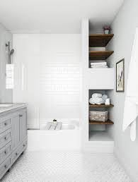 Classic White Tile Bathroom White Bathroom Tiles All White Bathroom Small Bathroom Remodel