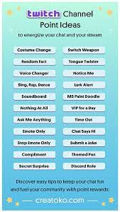 i like this because it shows channel ideas for streamers who want to engage with their audience twitch channel twitch streaming setup twitch