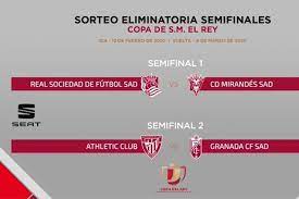 Acima estão villarreal os principais pontuadores taça do rei 2019 e os totais que eles marcaram. Sem Barcelona E Real Madrid Copa Do Rei Pode Ter Final Entre Times Do Pais Basco Superesportes
