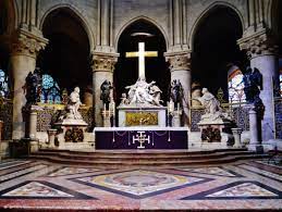 The university of notre dame is a private research university inspired by its catholic character to be notre dame is animated by a faith that inspires us to seek knowledge because of the powerful tool it. Datei Paris Cathedrale Notre Dame Innen Chor 10 Jpg Wikipedia