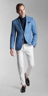 Light Blue Hopsack Custom Blazer Blue Blazer Outfit Men Blue Jacket Outfits Men Light Blue Blazers