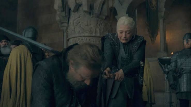 Why the showrunners deliberately made Rhaenyra's execution of Otto Hightower  so messy - Wiki of Thrones