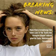 BREAKING BUFFY NEWS: Ryan Kiera Armstrong (Star Wars: Skeleton Crew) has  been cast in the 'Buffy the Vampire Slayer' reboot pilot for Hulu alongside  Sarah Michelle Gellar. Welcome to Sunnydale!