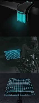 Lumigrids Is A Concept Led Projector For Bikes That Aims To Improve Night Rides The Device Would Project A Square Grid On Fahrrad Fahrrad Licht Fahrrad Fahren