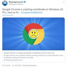 Es begann in den achtziger jahren und die treibenden kräfte saßen in den rechenzentren der universitäten in dortmund und karlsruhe. Chrome Absturze Unter Windows 10 Ab 20 Mai 2021 Borns It Und Windows Blog