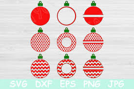 Christmas Monogram Ornament Graphic By Tiffscraftycreations Creative Fabrica