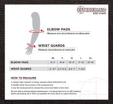 Size Charts 187 Killer Pads