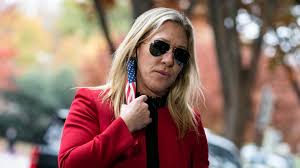 Marjorie taylor greene (republican party) is a member of the u.s. Qanon Congresswoman Marjorie Taylor Greene Is Facing Calls For Resignation Or Expulsion Teen Vogue