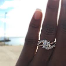 Crystal Ring For Women White Zircon Glam Circle Best Engagement Rings Classic Engagement Rings Wedding Rings Unique
