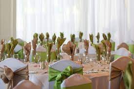 The Cutest Rustic Green And Tan Theme Brunch Hosted At The Bonaventure Country Club In Weston Fl Holiday Party Themes Country Club Reception Hosting Brunch
