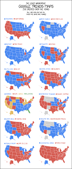 This is google trends super bowl by scott steele on vimeo, the home for high quality videos and the people who love them. 2126 Google Trends Maps Explain Xkcd