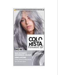 Discover Colorista S Silver Grey Permanent Hair Dye Gel Expertly Blended For A High Intens Cheveux Gris Argent Teinture Cheveux Teinture Argentee Pour Cheveux