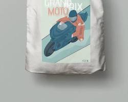 Personalized Sports Artist tote bag
