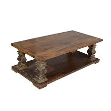 Wooden round white wash indian carved antique chakki coffee table,wood central coffee table/indian white wash grinder side table living room. Wooden Console Table T Teak Wood Top Indian Furniture Zone By Ramdev Art Exports