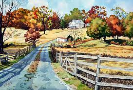 In painting the autumn landscape: Fall Landscape Paintings Fine Art America