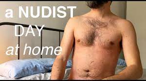 A standard nudist day at home - YouTube