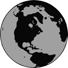 World clipart black and white filsize: World Clipart Black And White Svg Picture