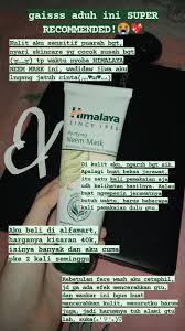 Kandungan bahan aktif didalam tiga rangkaian produk ini sendiri terdiri dari daun nimba atau mimba, dimana memiliki manfaat untuk mengurangi peradangan. Himalaya Neem Mask Review Merawat Rambut Kering Kulit Sensitif Produk Jerawat