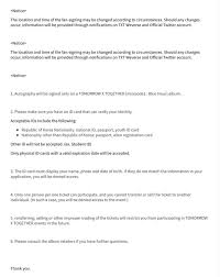 Proof of identity (1 document). Closed On Twitter Minisode 1 Blue Hour Fansign Event Information 150 Participants Video Fan Signing Signed Cd Zoom Live Meeting Ticket 30 People Zoom Live Meeting Ticket 120