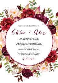 Spring floral bouquet wedding invitation, boho wedding invite, cottage floral, garden blooms, cottagecore, editable corjl template 126. Spring Wedding Invitations Spring Wedding Invites Beautiful Designer Designs