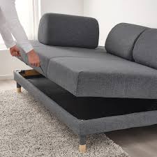 Flottebo Sleeper Sofa Gunnared Medium Gray 47 1 4 Ikea In 2021 Sleeper Sofa Sofa Bed For Small Spaces Mattress Sofa