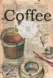 Dictionary Page Definition Drawings Book Page Art Book Art Coffee To Go
