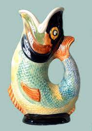Check out our gurgle jug selection for the very best in unique or custom, handmade pieces from our home & living shops. Gurgle Or Glug Fish Jugs Torquay Pottery Collectors Society