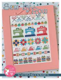 Several elements make up a cross stitch pattern. Sew By Row Cross Stitch Pattern Lori Holt Of Bee In My Bonnet With It S Sew Emma Ise 432 Fat Quarter Shop
