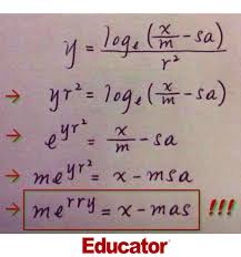 Try Solving This Equation Merry Christmas Educator Math Merrychristmas Online Math Help Online Math Math Help
