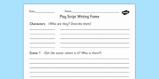 Stage Play Format Template Lovely Play For Kids Template Making Plays Play Scripts For Kids Script Writing Writing Templates