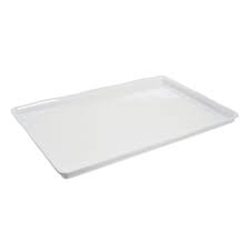 This action will open a modal dialog. Elite Heavyweight White Melamine Display Tray 26 L X 18 W X 1 1 2 H