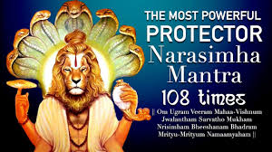 Powerful Narasimha Kavacham Mantra Ugram Veeram Maha Vishnum 108 Time In 2020 Mantras Sai Baba Miracles Krishna Bhajan