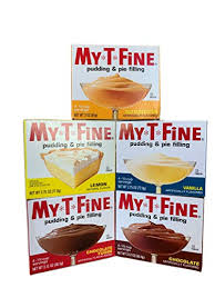 Skim milk keeps the calorie count low. My T Fine Pudding And Pie Filling Bundle Of 5 Flavors Vanilla