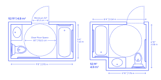 Build bathrooms compliant with ada requirements. Accessible Residential Bathrooms Dimensions Drawings Dimensions Com
