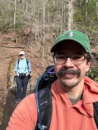 The hike inn up at amacolola falls. The guys here had just finished the  A.T. They had left Maine 4.5 months prior. We were eating lunch